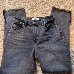 Abercrombie & Fitch Black Washed Jeans